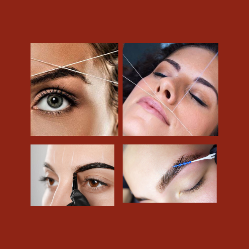 Face Threading + Eyebrow Lamination and Tinting